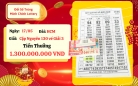 CẶP NGUYÊN TRÚNG 130 VÉ GIẢI 3 – “HỐT GỌN” 1 TỶ 300 TRIỆU ĐỒNG!!!