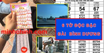 Đại Lý Vé Số Minh Chính Đổi 6 Tờ Số Trúng Đặc Biệt 464716 Bình Dương (12 Tỷ)
