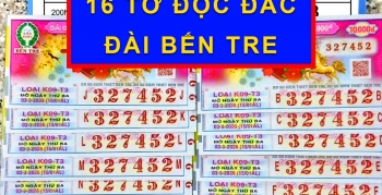 Xổ số miền Nam: Khách Đồng Nai trúng 32 tỉ đồng từ 16 vé Bến Tre 327452