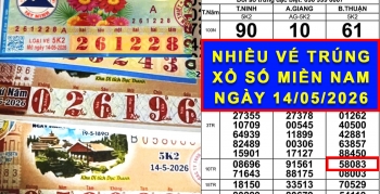 Xổ số miền Nam ngày 14/5: Cọc vé trúng 1,6 tỉ đài Bình Thuận xuất hiện